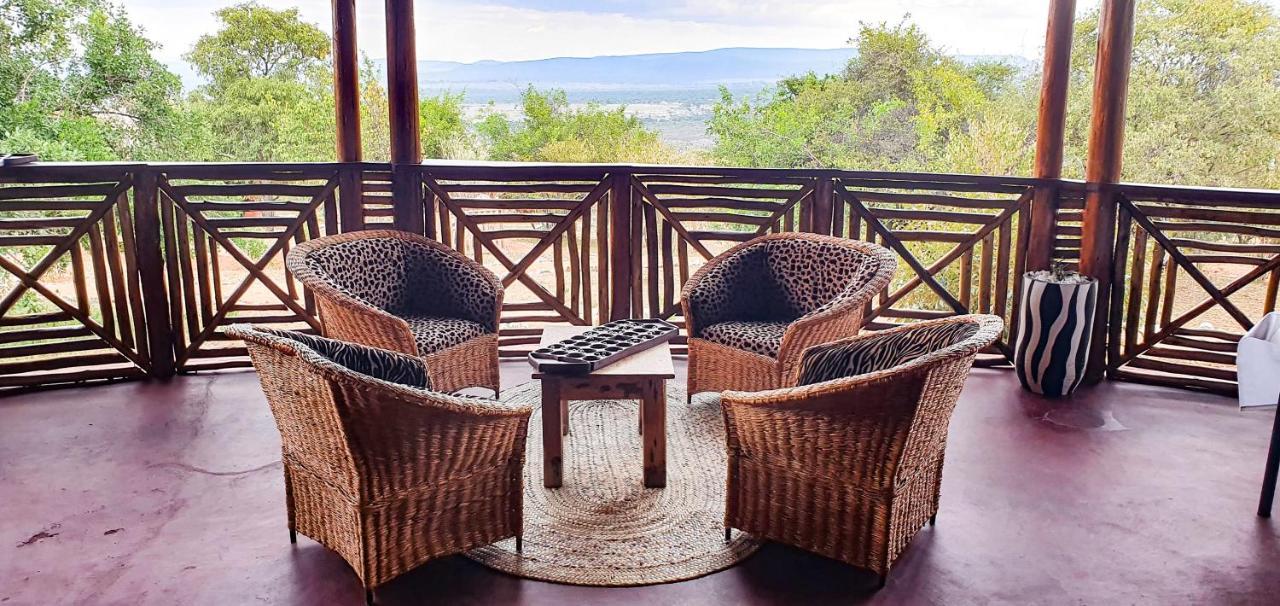 Africa Safari Maasai Boma Camping Serengeti Buitenkant foto